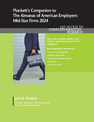 Book cover for Plunkett's Companion to The Almanac of American Employers 2024