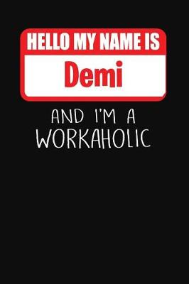 Book cover for Hello My Name Is Demi