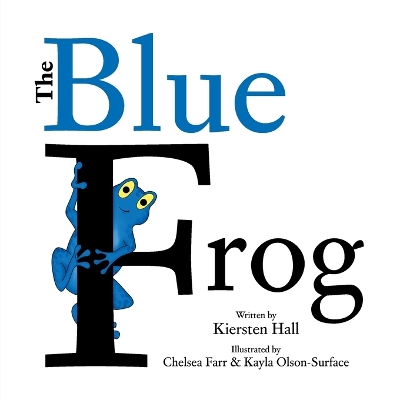 Book cover for The Blue Frog