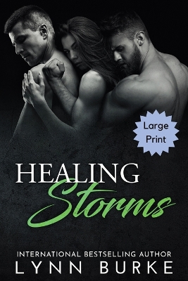 Book cover for Healing Storms Large Print