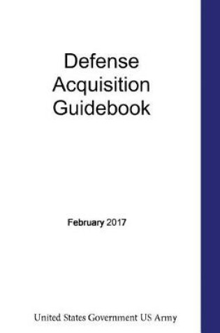 Cover of Defense Acquisition Guidebook February 2017