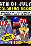 Book cover for 4th of July Coloring Book