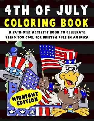 Book cover for 4th of July Coloring Book