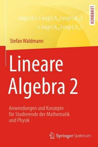 Cover of Lineare Algebra 2