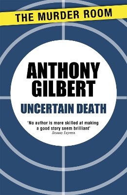 Book cover for Uncertain Death