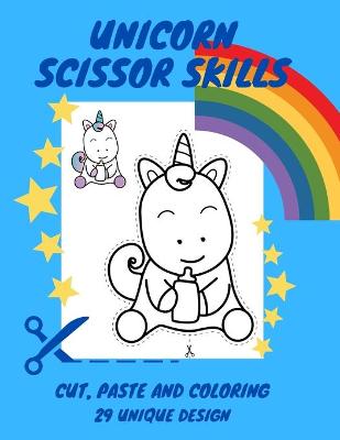 Book cover for Unicorn Scissor Skills