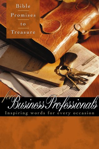 Book cover for Bible Promises to Treasure for Business Professionals