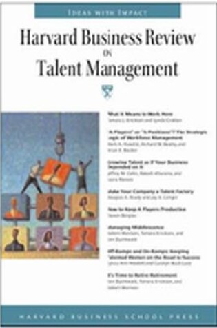 Cover of "Harvard Business Review" on Talent Management