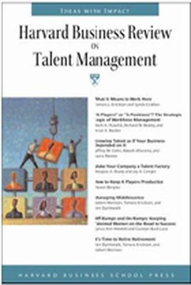 Book cover for "Harvard Business Review" on Talent Management