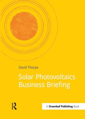 Book cover for Solar Photovoltaics Business Briefing