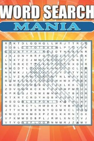 Cover of Word Search Mania