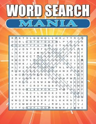 Book cover for Word Search Mania