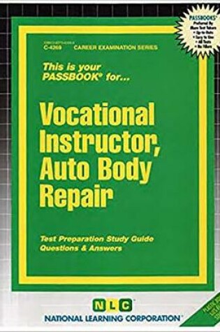 Cover of Vocational Instructor, Auto Body Repair