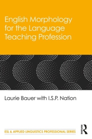 Cover of English Morphology for the Language Teaching Profession