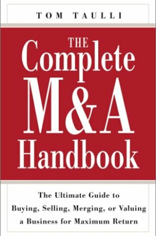 Cover of The Complete M & A Handbook