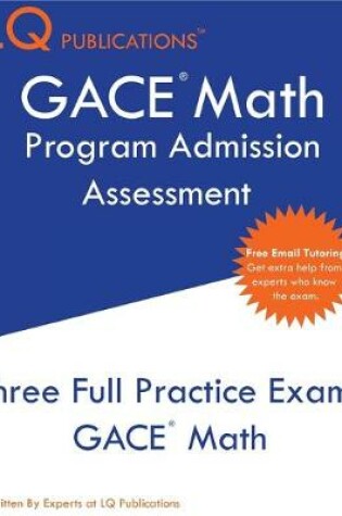 Cover of GACE Math Program Admission Assessment