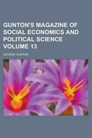 Cover of Gunton's Magazine of Social Economics and Political Science