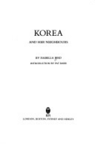 Cover of Korea & Her Neighbours