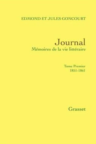 Cover of Journal, Tome Premier