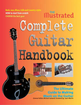 Book cover for The Illustrated Complete Guitar Handbook