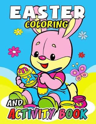 Book cover for Easter Coloring and Activity Book