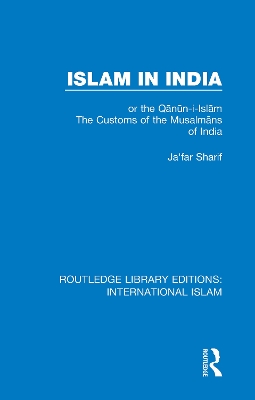 Book cover for Routledge Library Editions: International Islam