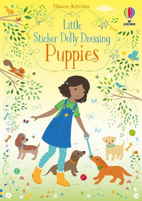 Book cover for Little Sticker Dolly Dressing Puppies