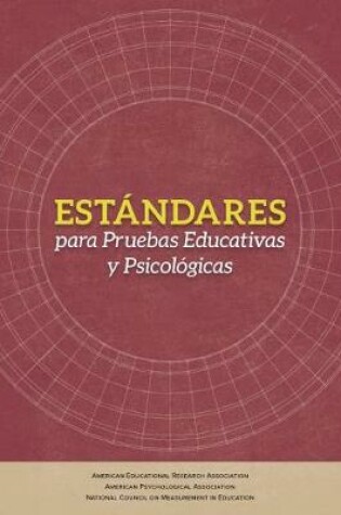 Cover of Estandares para Pruebas Educativas y Psicologicas