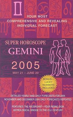 Cover of Gemini (Super Horoscopes 2005)