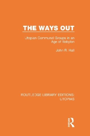 Cover of The Ways Out