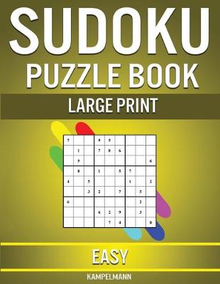 Book cover for Sudoku Puzzle Book Large Print Easy