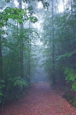 Cover of 2020 Weekly Planner Foggy Morning Woodland Path 134 Pages