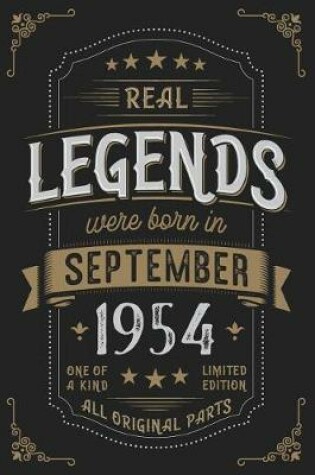 Cover of Real Legends were born in September 1954