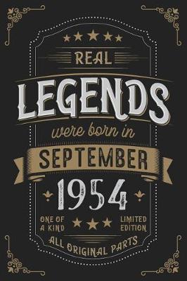 Book cover for Real Legends were born in September 1954