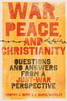 Book cover for War, Peace, and Christianity