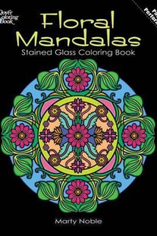 Cover of Floral Mandalas Stained Glass Coloring Book