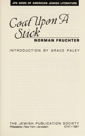 Book cover for Coat Upon a Stick