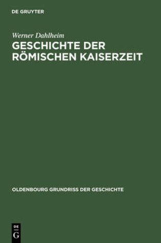 Cover of Geschichte Der Roemischen Kaiserzeit
