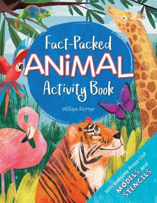 Book cover for Fact-Packed Animal Activity Book