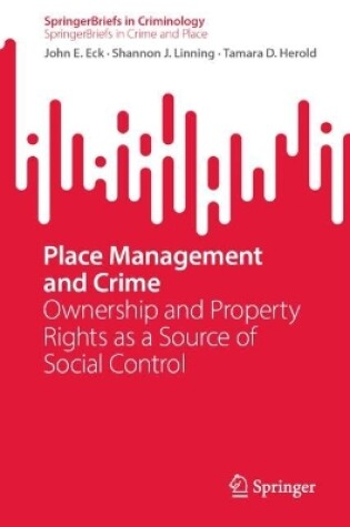 Cover of Place Management and Crime