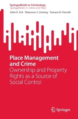 Cover of Place Management and Crime