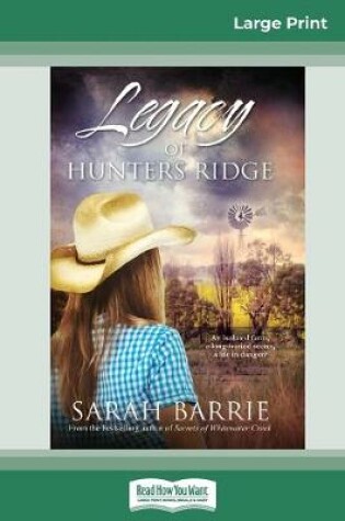 Cover of Legacy of Hunters Ridge (16pt Large Print Edition)