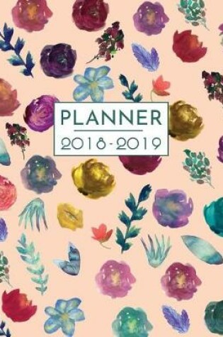 Cover of Floral 2018-2019 Academic Planner