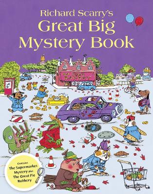 Book cover for Richard Scarry's Great Big Mystery Book