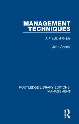 Book cover for Management Techniques