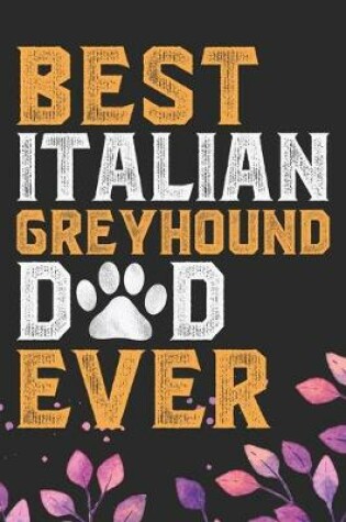 Cover of Best Italian Greyhound Dad Ever