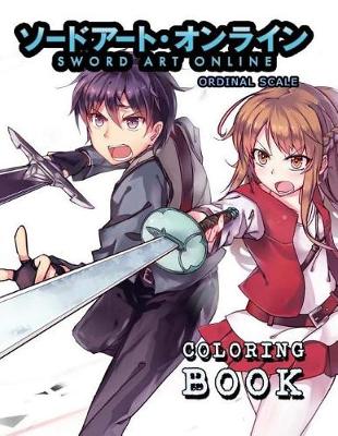 Book cover for Sword Art Online Coloring Book