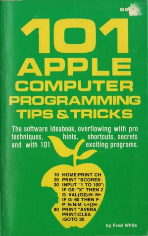 Book cover for One Hundred and One Apple Computer Programming Tips and Tricks