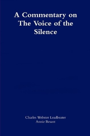 Cover of A Commentary on The Voice of the Silence