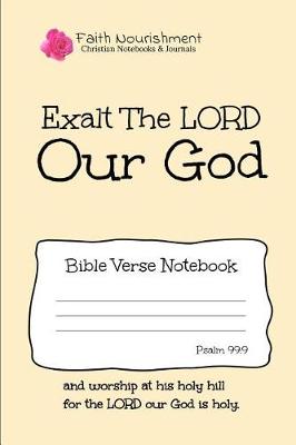 Book cover for Exalt the Lord Our God